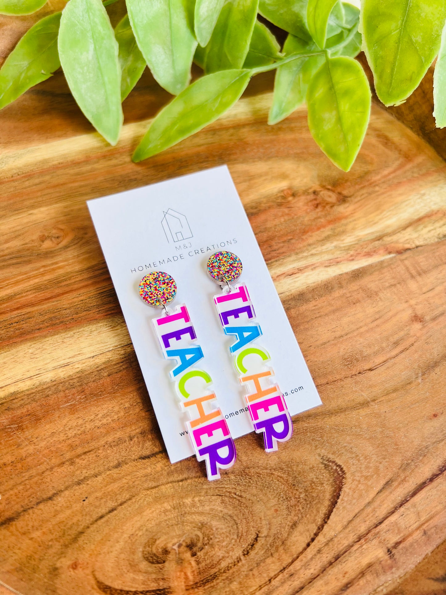 Teacher Word Dangles