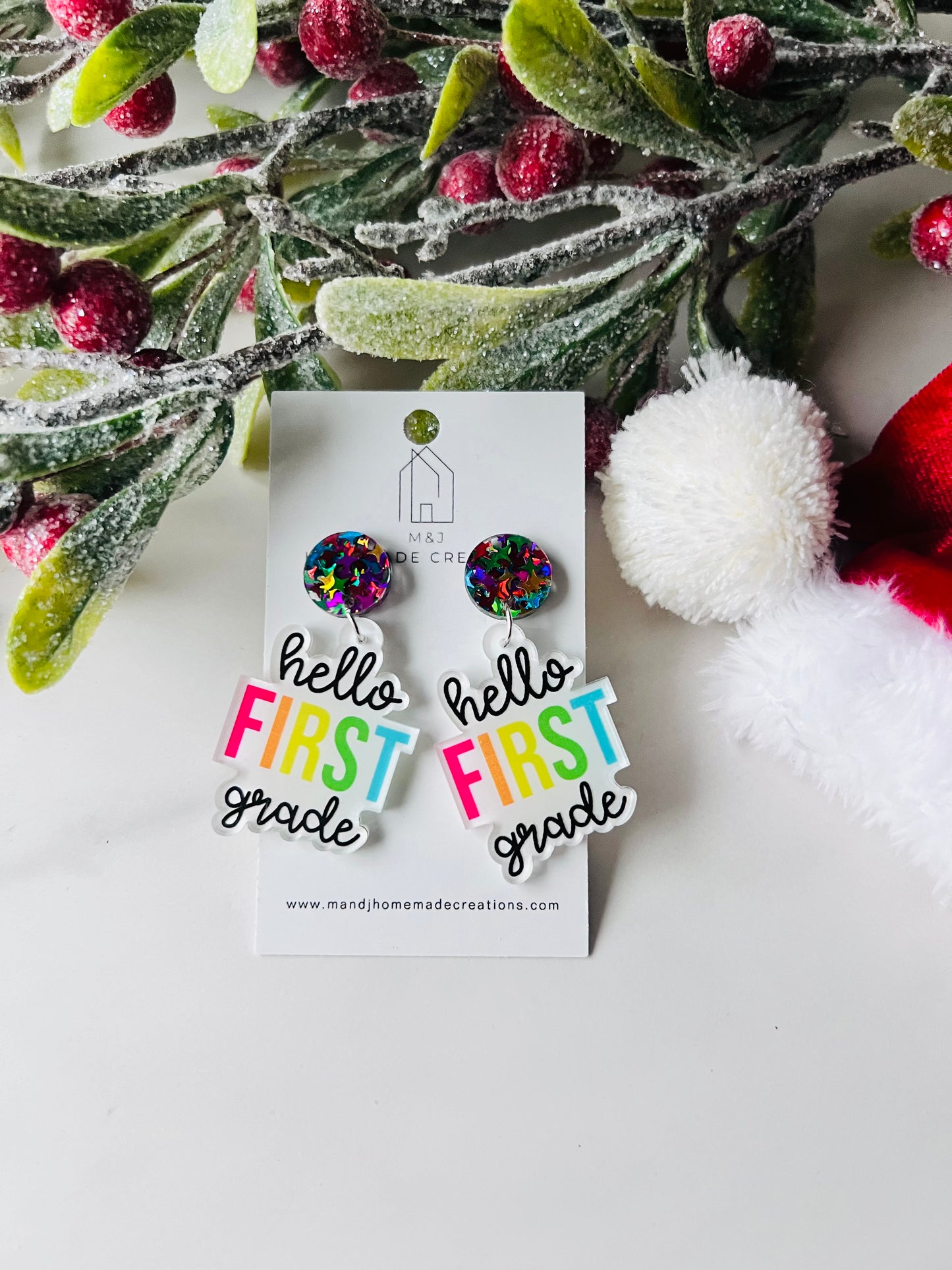 Teacher Dangle Earrings