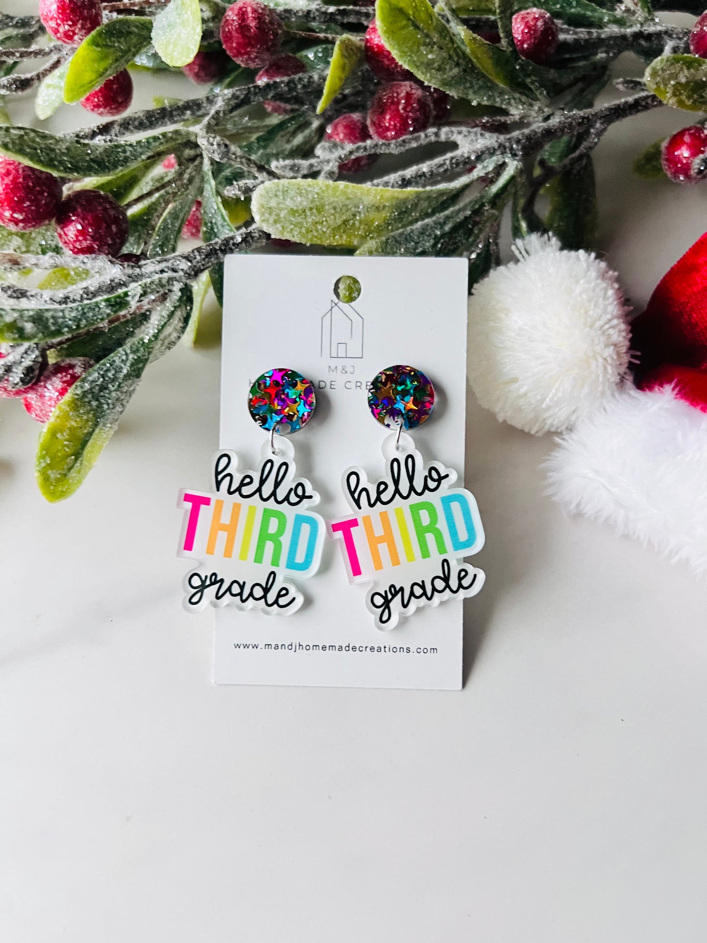 Teacher Dangle Earrings