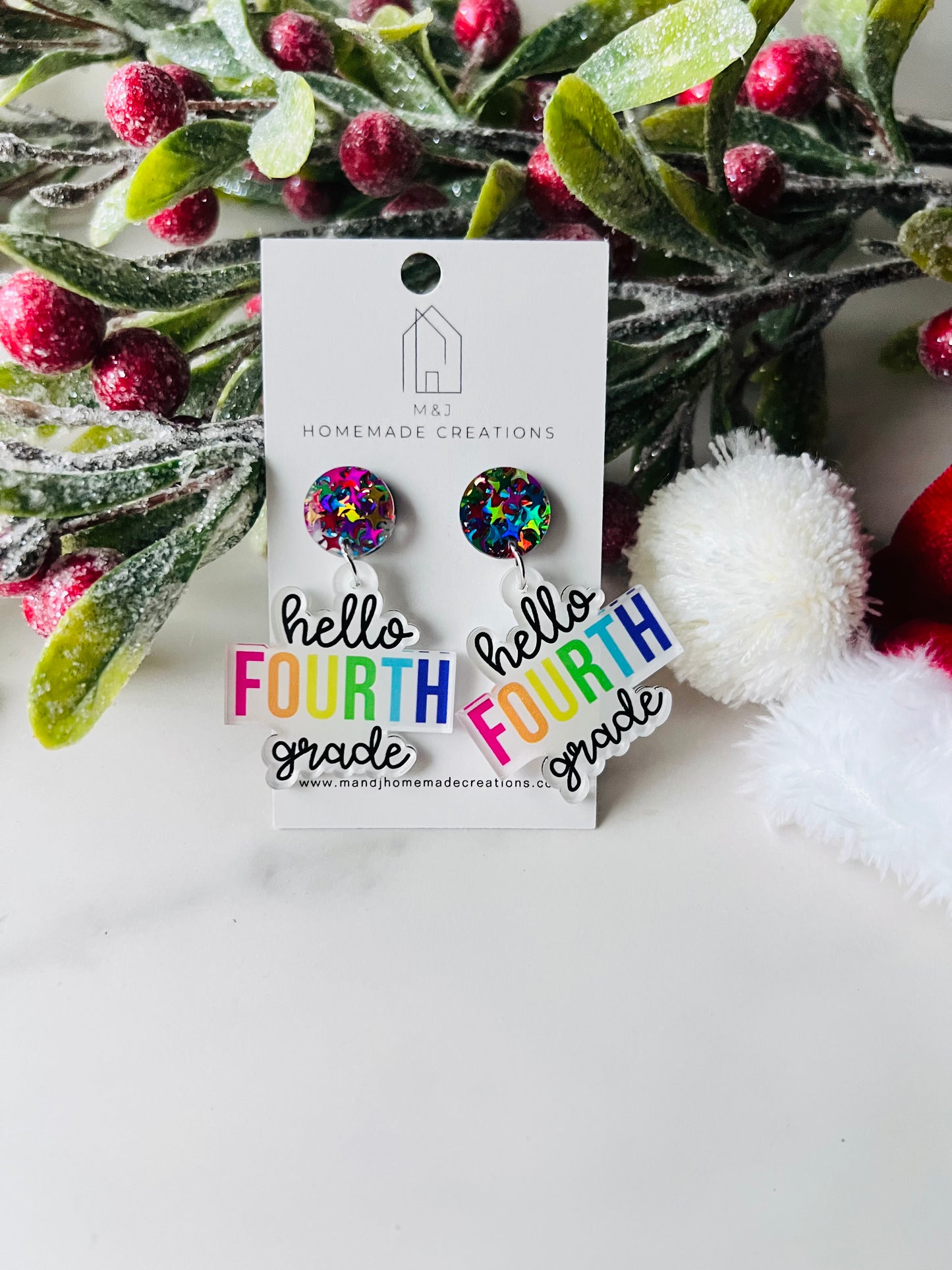 Teacher Dangle Earrings