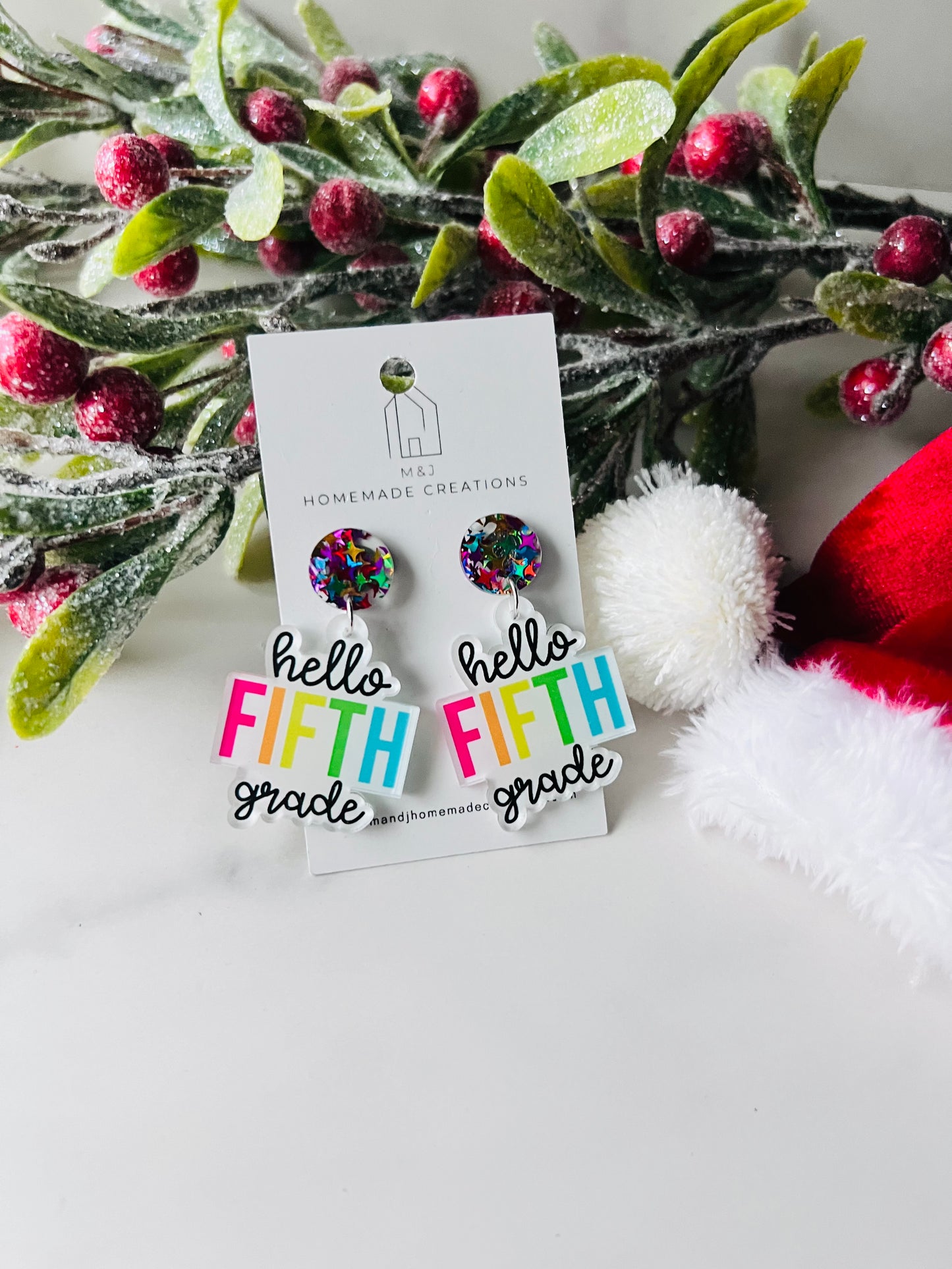 Teacher Dangle Earrings