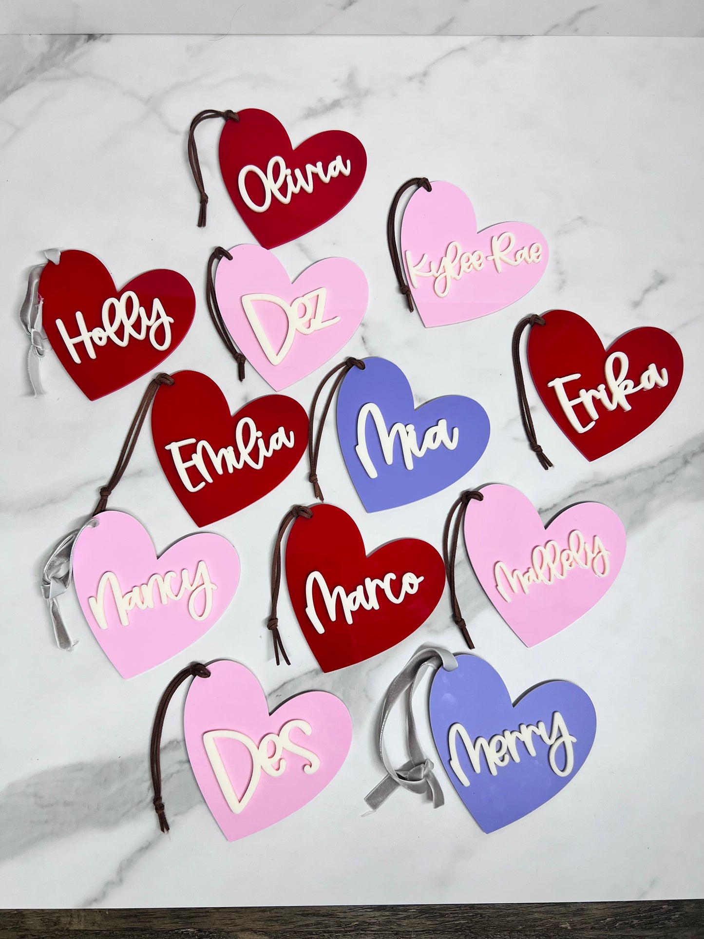Heart Basket Tags