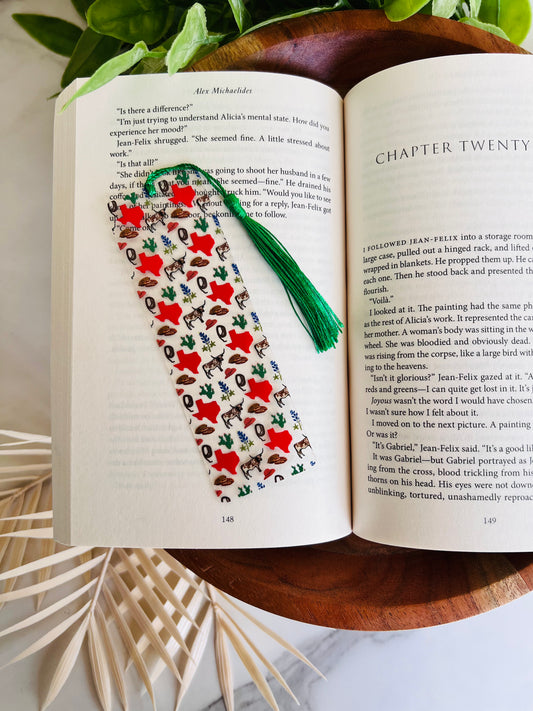 Texas Icons Bookmark