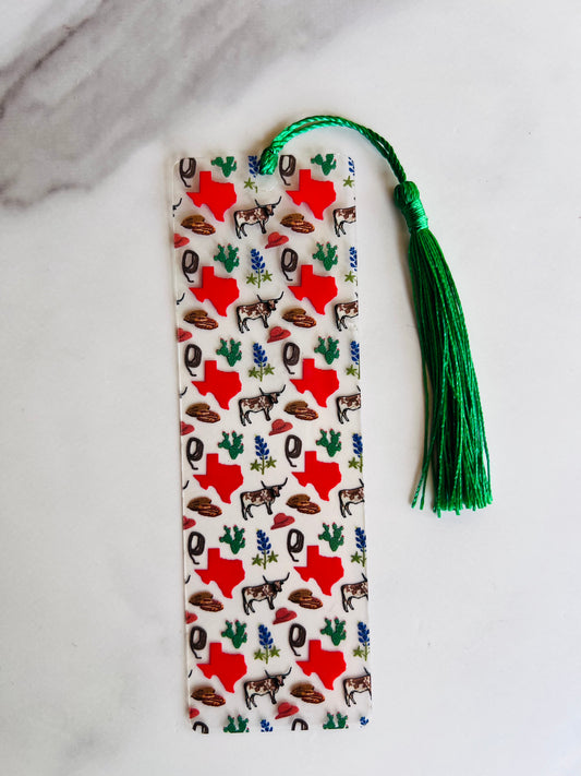 Texas Icons Bookmark