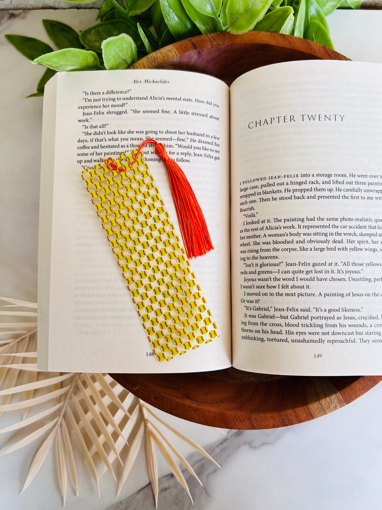 Sports Softball Bookmark