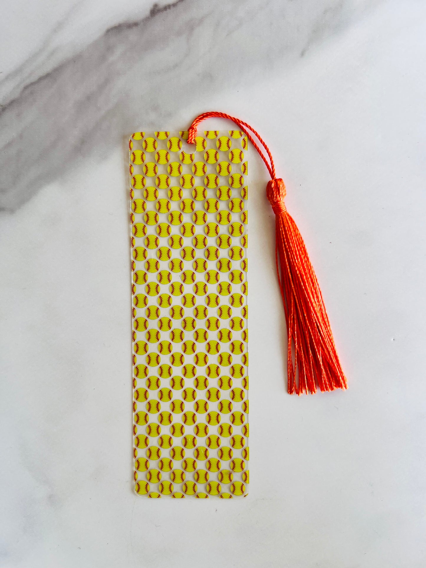 Sports Softball Bookmark