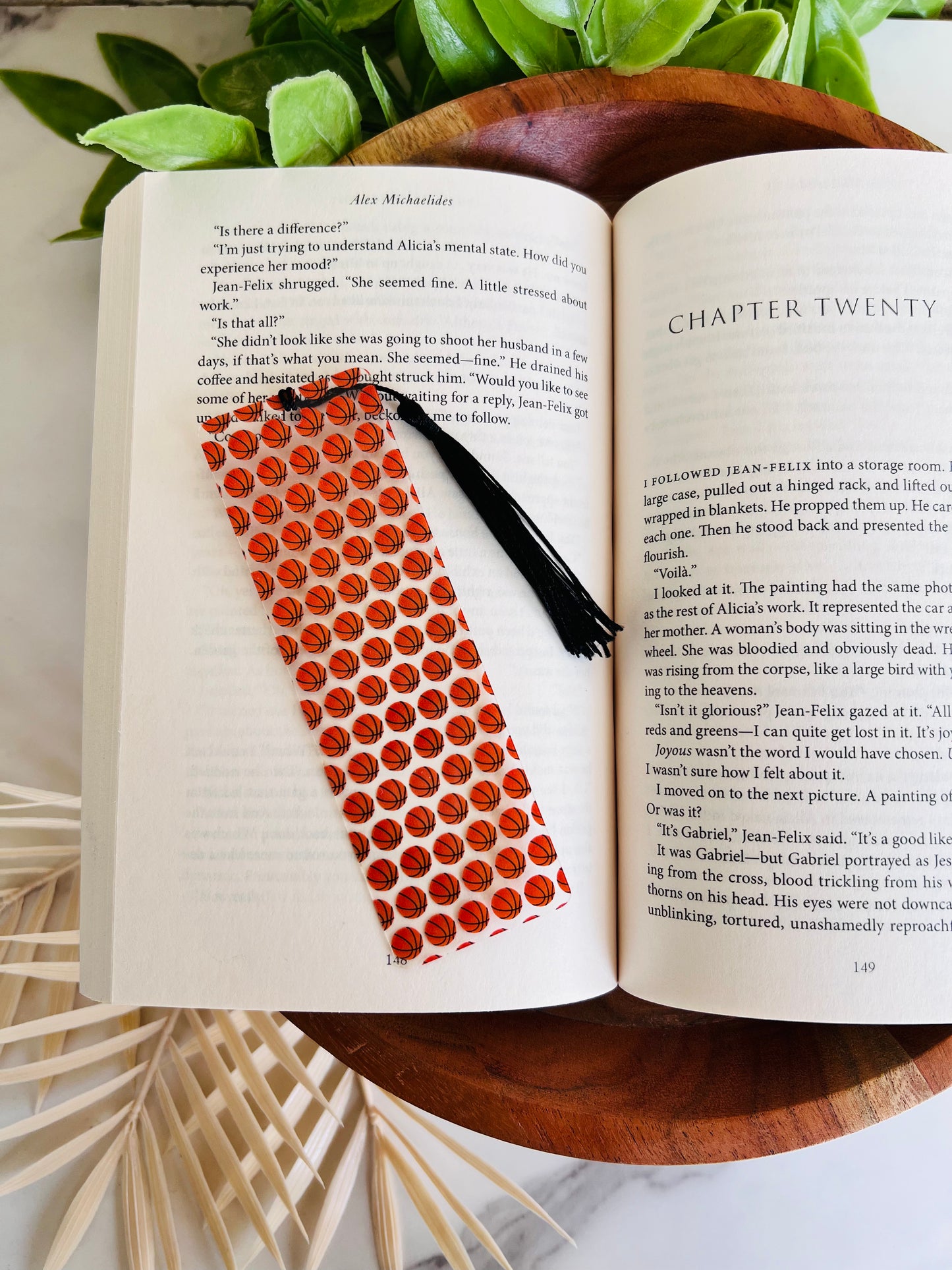 Sports Basketball Bookmark