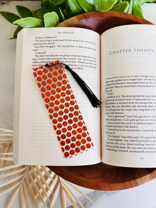 Sports Basketball Bookmark