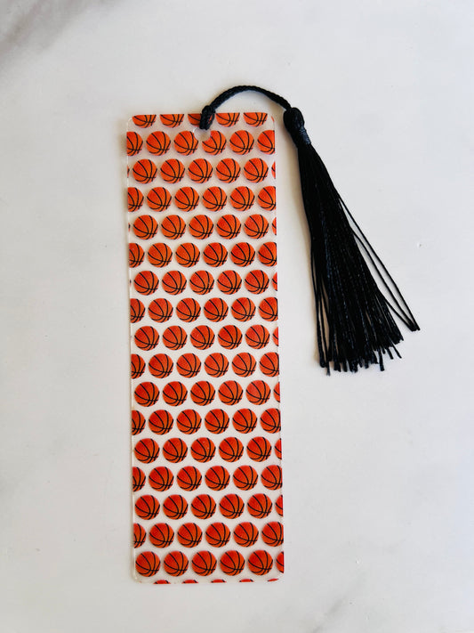 Sports Basketball Bookmark