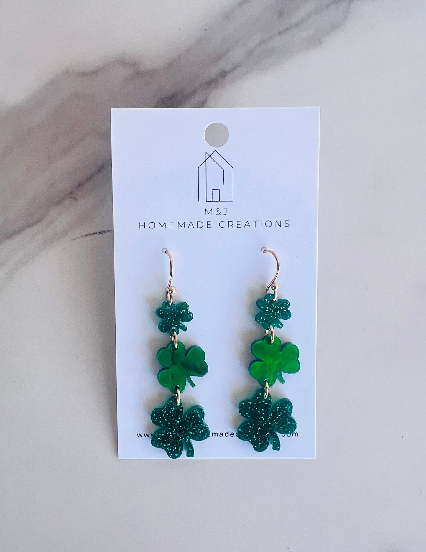 3 Leaf Clover Dangles