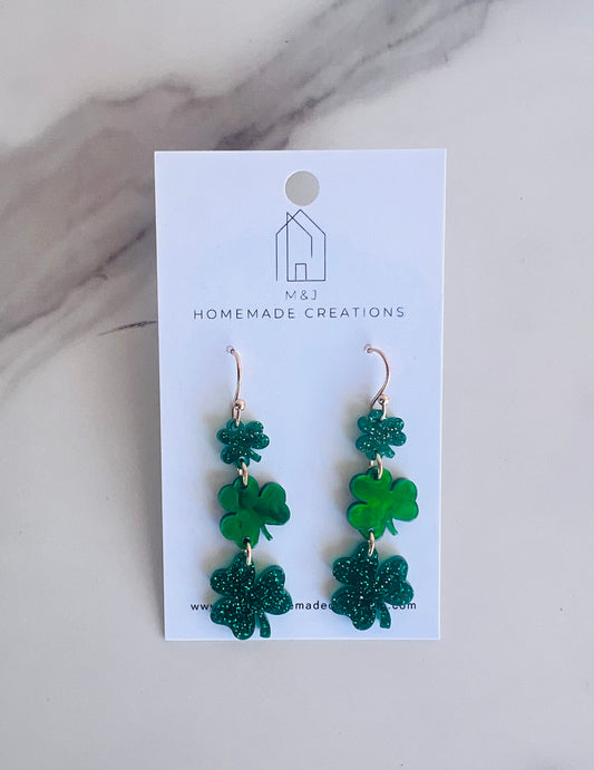 3 Leaf Clover Dangles