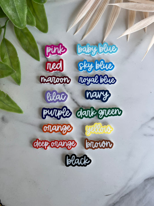 Custom Team Name Earrings