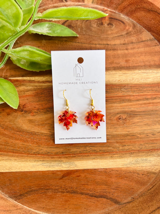 Fall Leaves Scattered Dangles