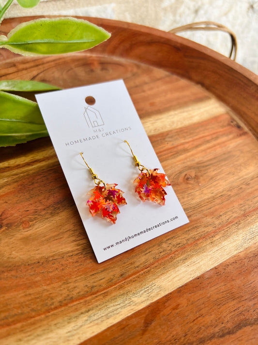 Fall Leaves Scattered Dangles