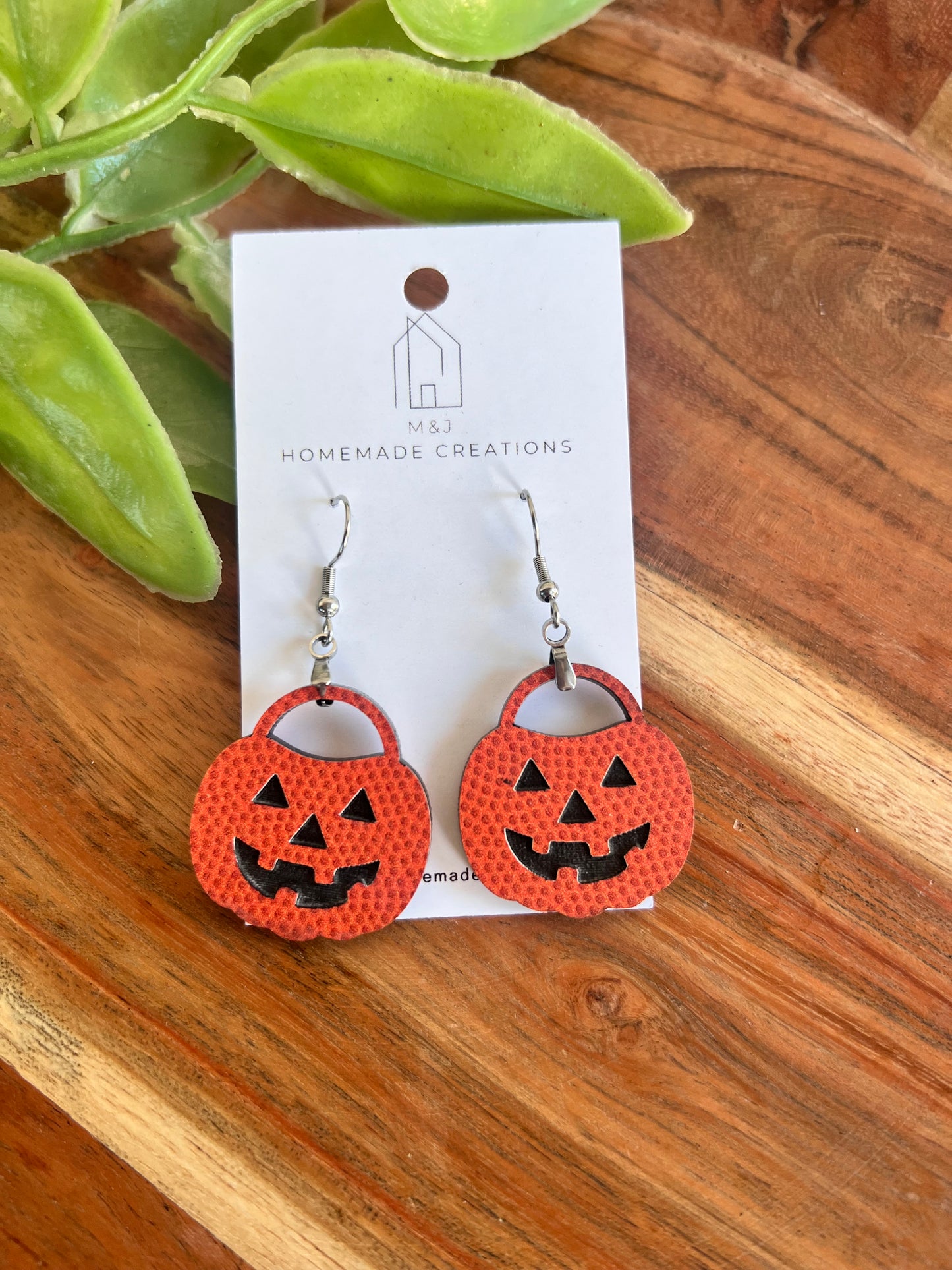 Pumpkin Bucket Dangles