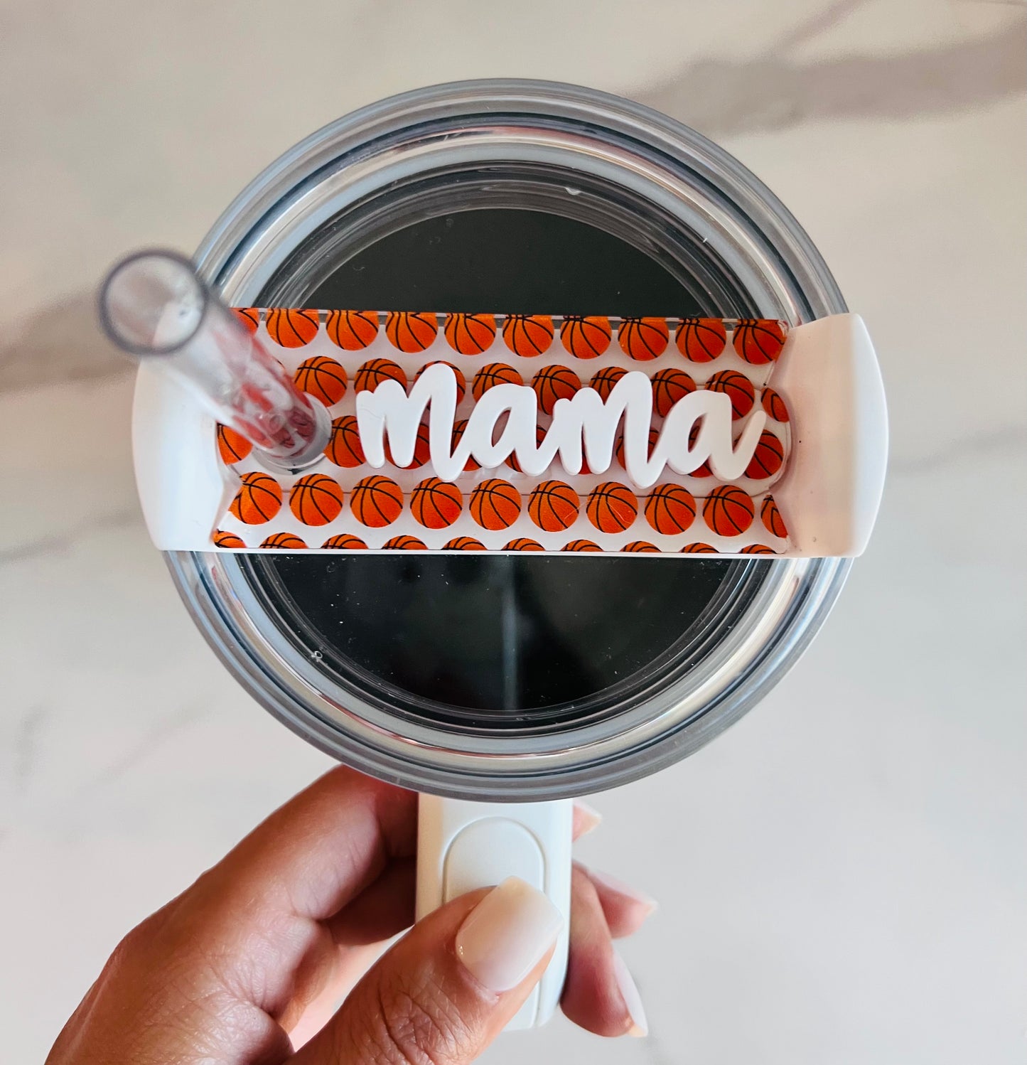 30 oz & 40oz Stanley Quencher Name Plates - Sports Mama