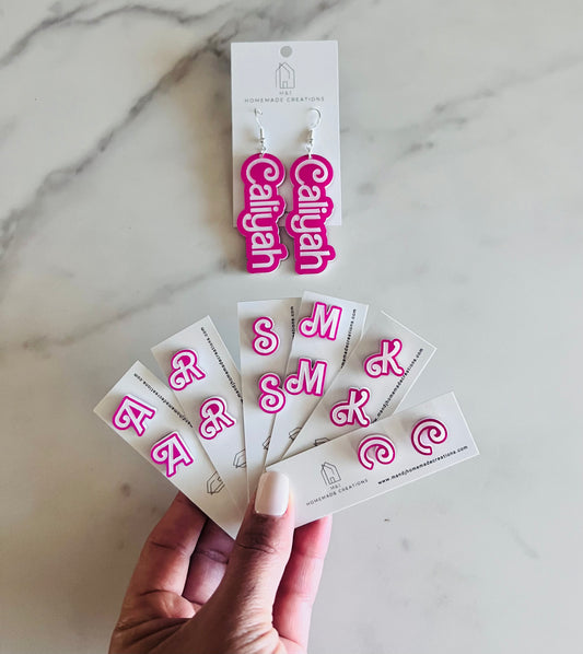 Custom Barbie Inspired Studs