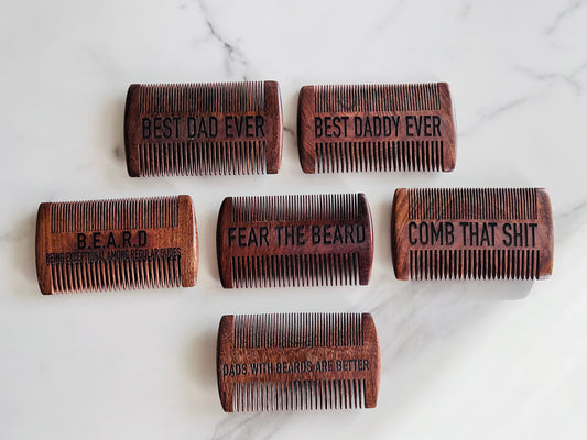 Personalized Beard Combs