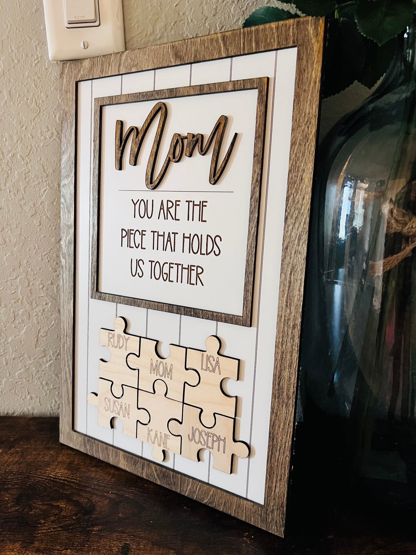 Mother's Day Puzzle Sign
