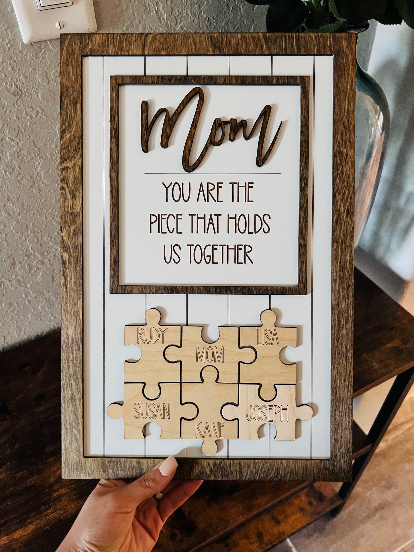 Mother's Day Puzzle Sign