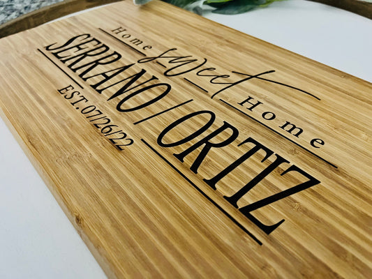 Home Sweet Home Cutting Board