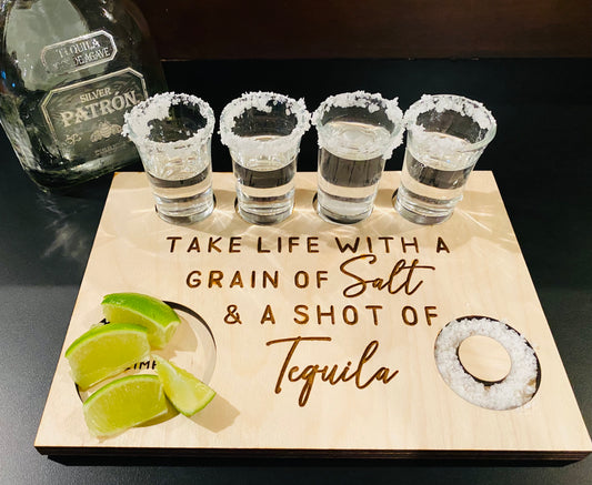 Tequila Shot Flight Tray