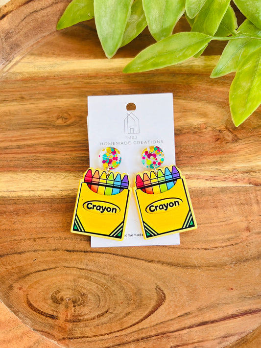 Crayon Box Dangles