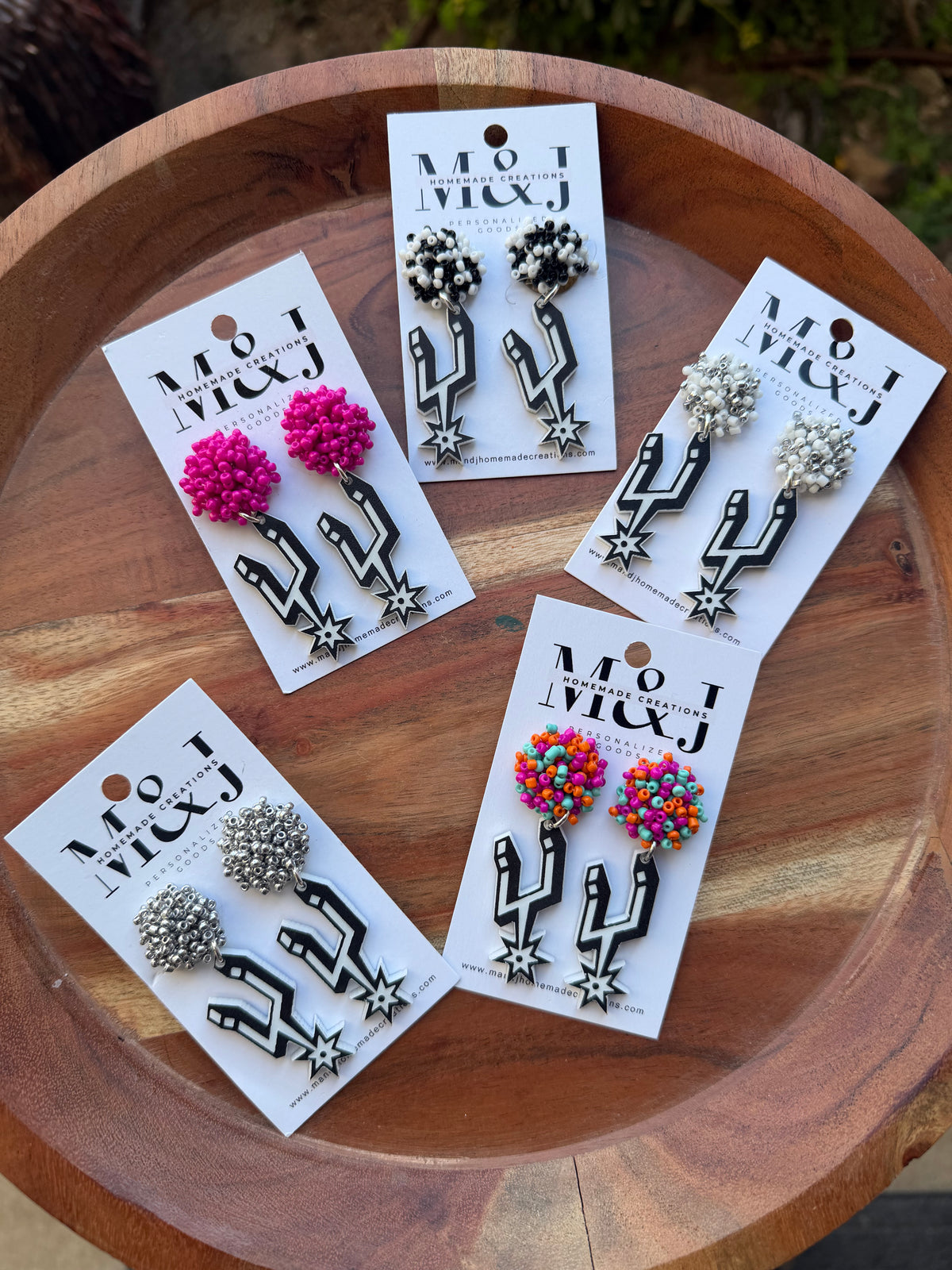 Logo Inspired Earrings