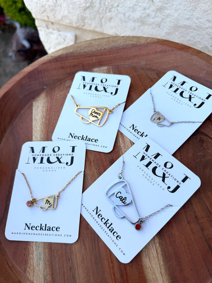 Personalized Cheer Necklace