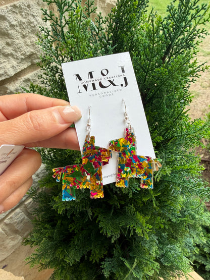 Piñata Sparkle Dangle Earrings