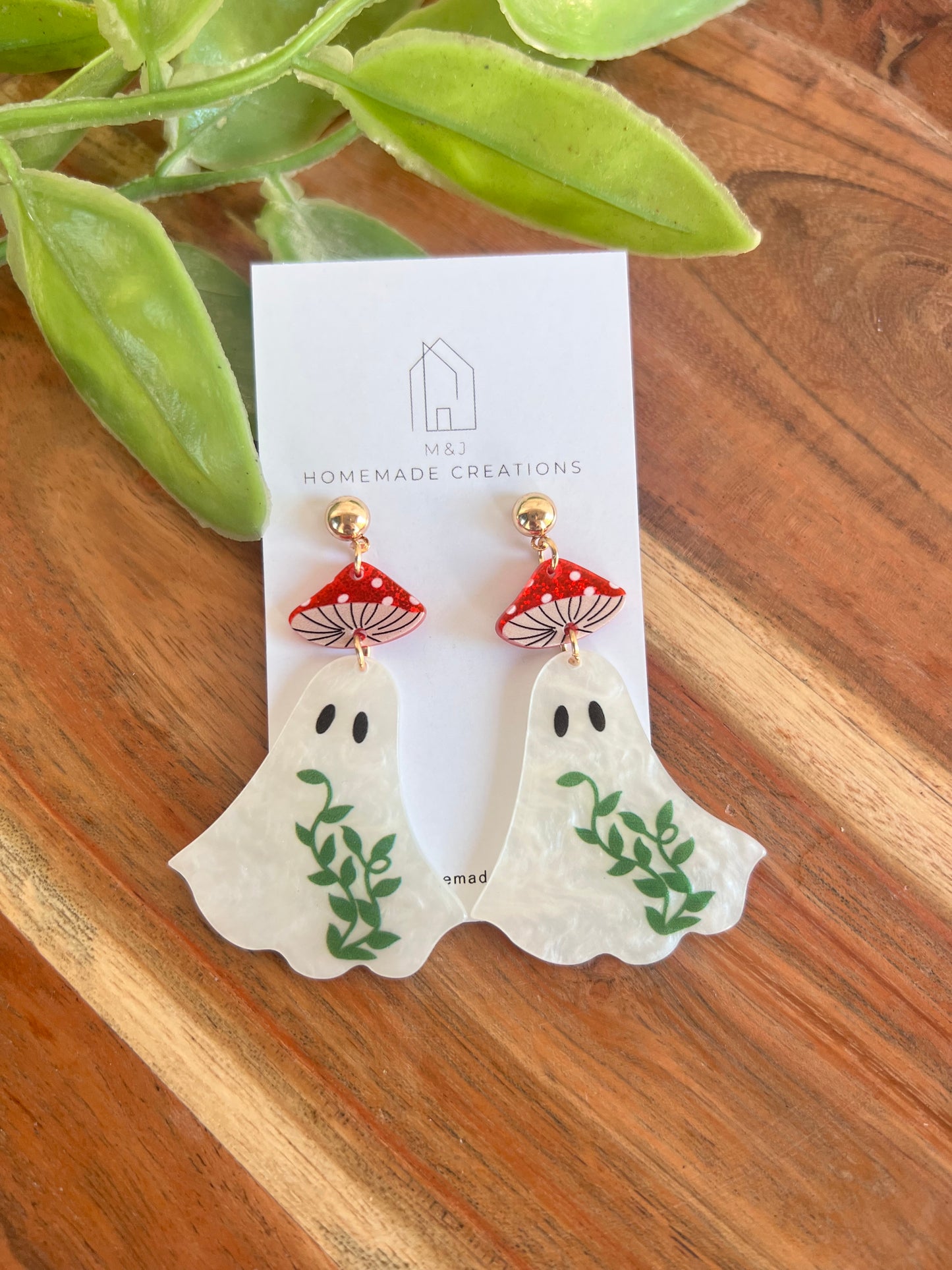 Ghost Mushroom Dangles