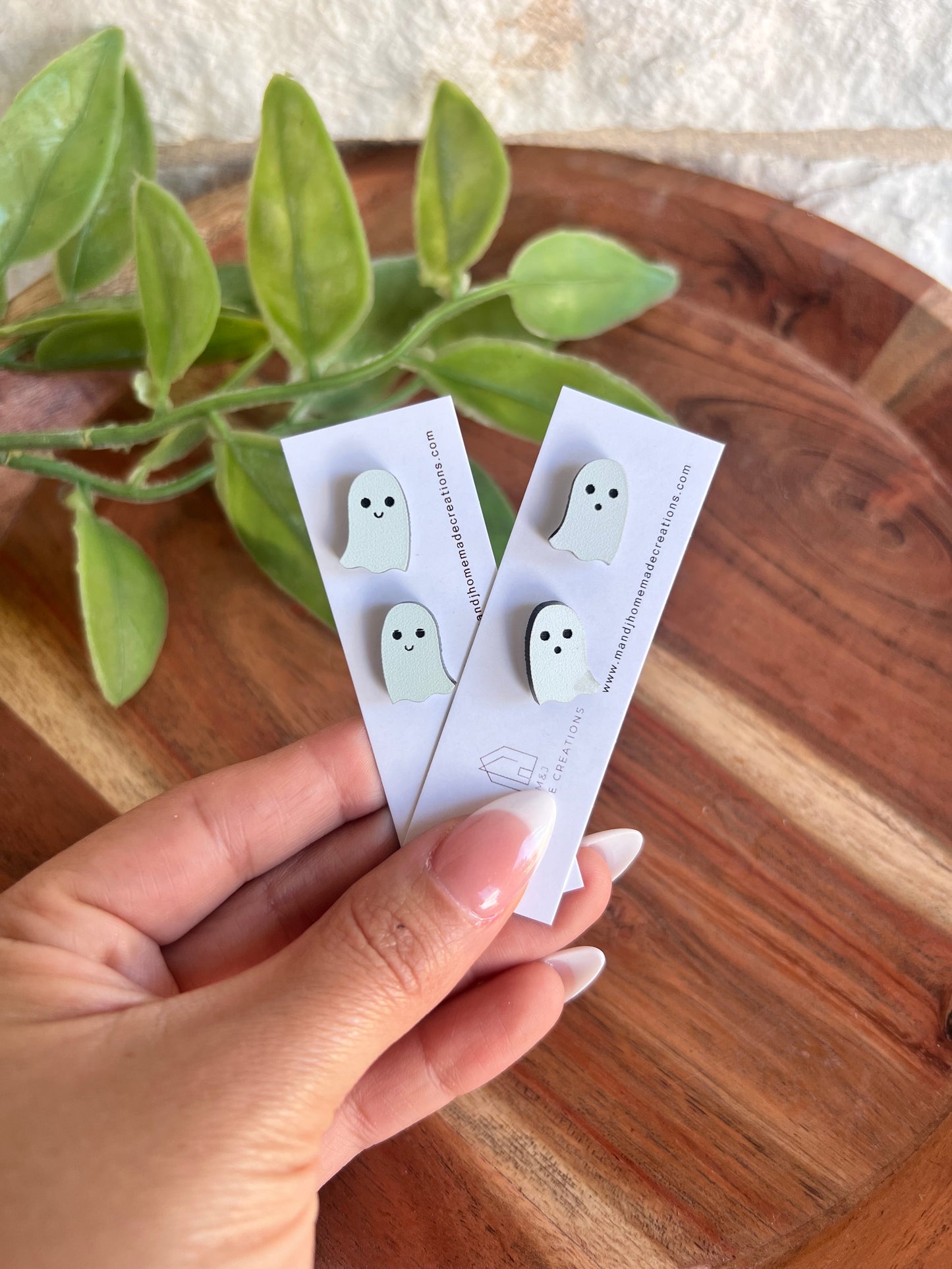Mini Ghost Studs