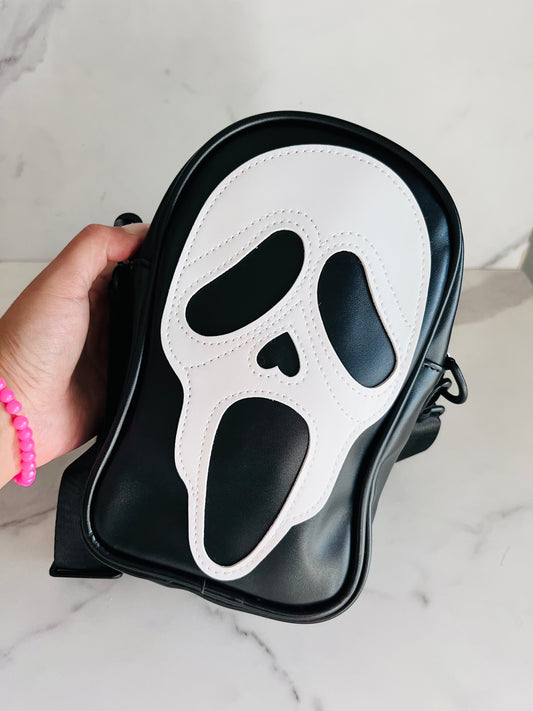 Ghost Face Crossbody Purse