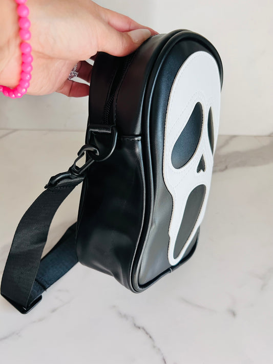 Ghost Face Crossbody Purse