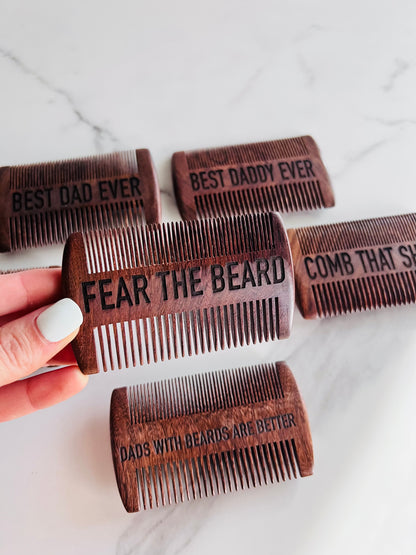 Personalized Beard Combs