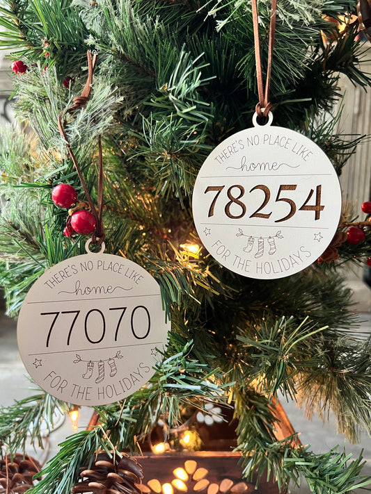 There’s No Place Like Home For The Holidays Ornament