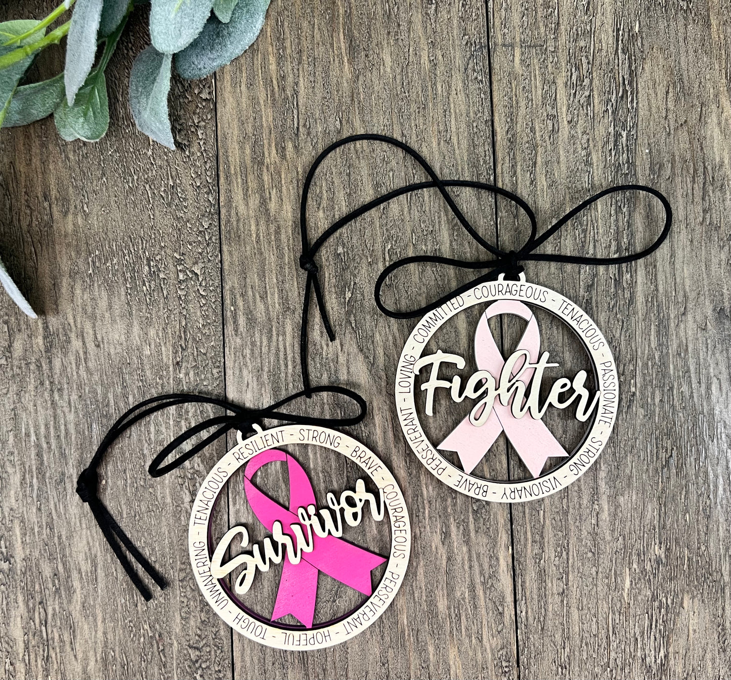 Breast Cancer Awareness Ornaments