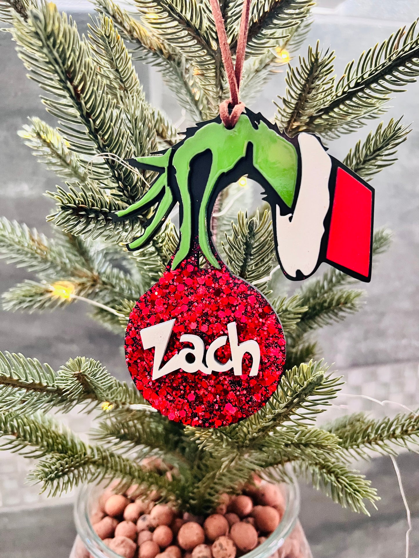 Grinch Inspired Ornaments